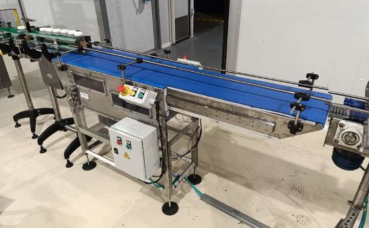 Separador de producto de cinta transportadora